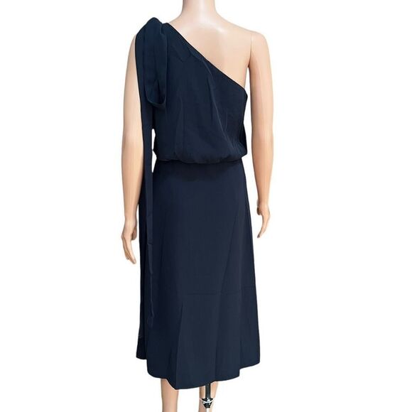 AMYLYNN One Shoulder Navy Blue Dress Women Size S NWOT - Picture 6 of 11